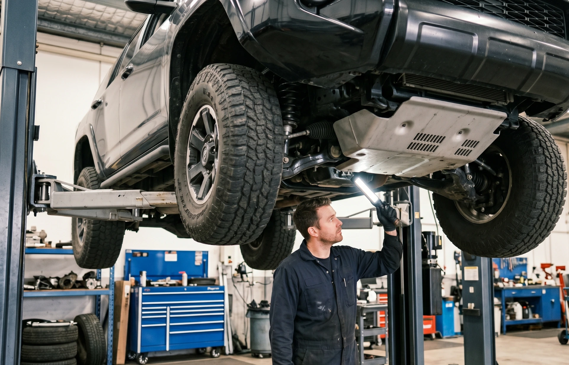 Detailná kontrola pohonu 4×4