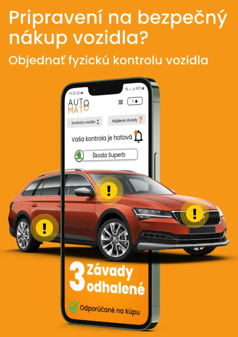 Fyzická kontrola vozidla Automato Slovensko