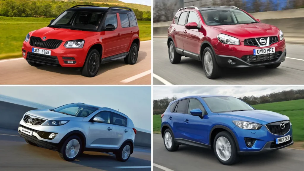 5 Najlepších ojazdených kompaktných SUV