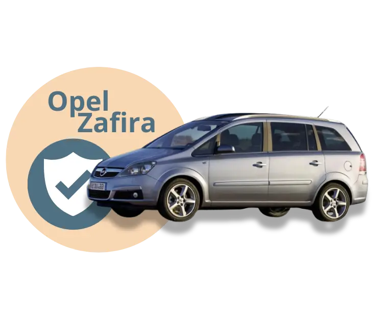 Ojazdený Opel Zafira je vhodný ako rodinné auto. Obstarávacia cena tohto vozidla sa pohybuje do 150 000 Sk.